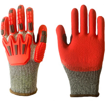 Super Grip HPPE Impact Resistant Gloves With TPR Back